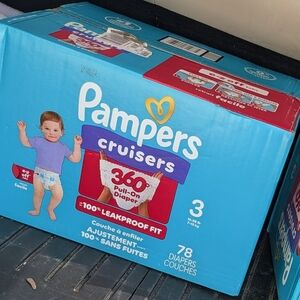 Pampers Cruisers 360° Pull-On Diapers Size 3 - Blue (78 Count)